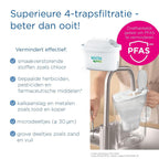 BRITA Flow XXL Water Filter Tank (8.2L) incl. 1x MAXTRA PRO All-in-1 cartridge - fridge-fitting dispenser for families and offices - now in sustainable Smart Box packaging