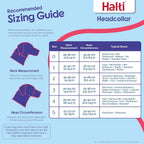 HALTI Headcollar - To Stop Your Dog Pulling on the Leash. Adjustable, Reflective and Lightweight, with Padded Nose Band. Dog Training Anti-Pull Collar for Large Dogs (Size 5, Black)