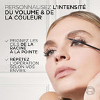 L'Oréal Paris Black Mascara for Precise Separated Eyelashes with Telescopic Length, False Lash Telescopic Gold Mascara, Black, 1 x 8 ml