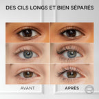 L'Oréal Paris Black Mascara for Precise Separated Eyelashes with Telescopic Length, False Lash Telescopic Gold Mascara, Black, 1 x 8 ml
