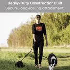 Sweetie Dog Lead Splitter – Dual Shock Absorbing Bungee Double Leash Coupler - Perfect Leads for Walking 2 Small to Medium Dogs on One Lead - No Tangle 360° Swivel Clip - Reflective Stitching