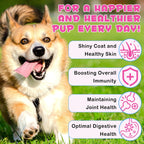 Frovetani Liquid Collagen for Dogs | Collagen for Dogs | Liquid Collagen Skin and Coat | Itching Relief for Dogs with Allergies | Skin and Fur Supplement for Dogs Bacon Flavour 2fl.oz