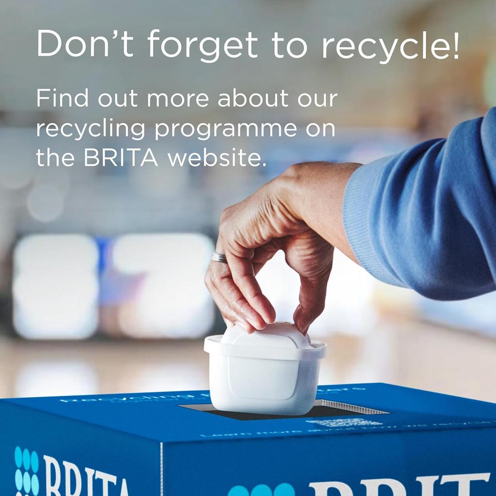 BRITA MAXTRA PRO Pure Performance Water Filter Cartridge - 6 Pack - Original BRITA Refill reducing impurities, Chlorine, PFAS, pesticides and limescale for tap Water with Better Taste
