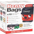 Henry NVM-1CH/907075 HepaFlo Vacuum Bags, White, 10 Count (Pack of 1)
