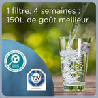 BRITA Marella Water Filter Jug Graphite (2.4L) Starter Pack incl. 3x MAXTRA PRO All-in-1 cartridge - fridge-fitting jug with digital LTI and Flip-Lid - now in sustainable Smart Box packaging