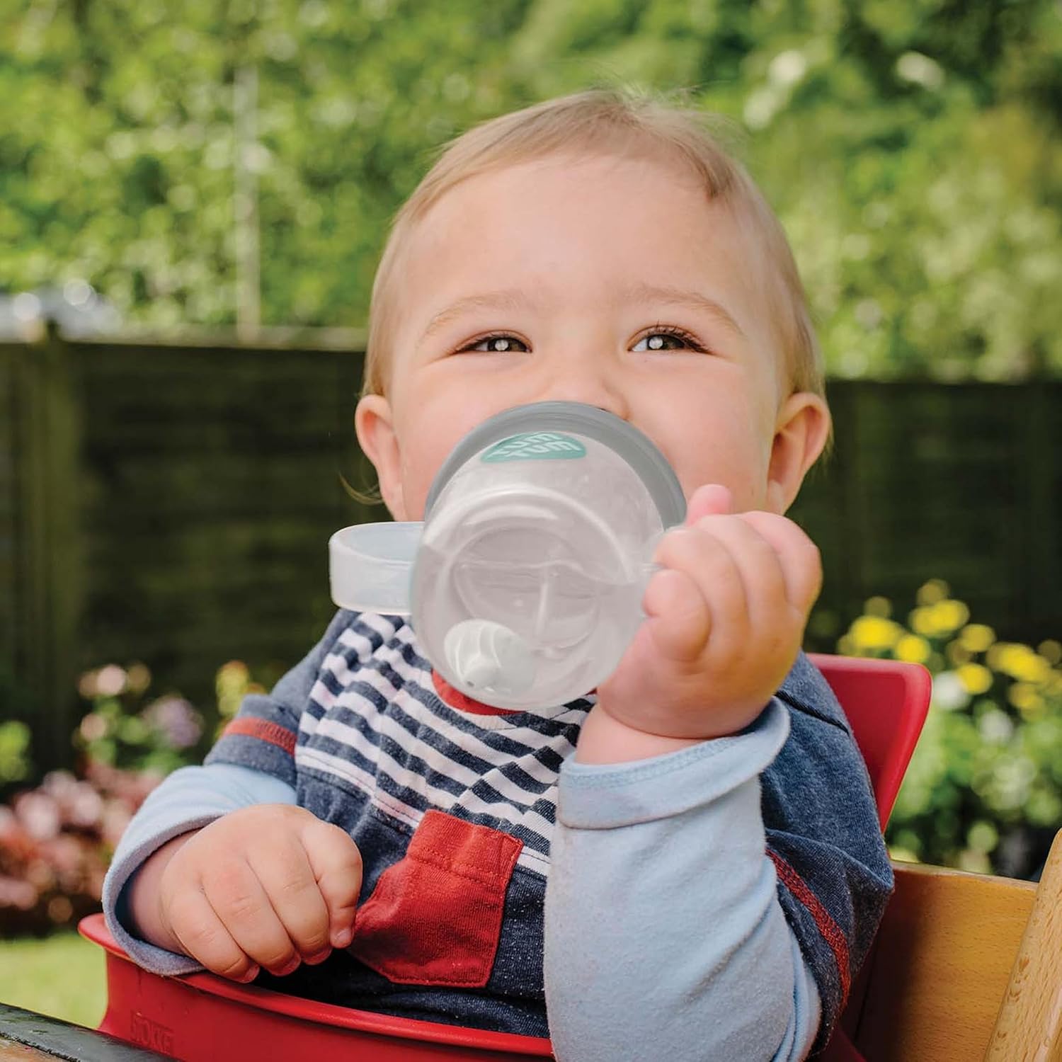 TUM TUM Tippy Up Free Flow Sippy Cup (No Valve), Sippy Cup for Toddlers, BPA Free (Kev Koala 300ml)