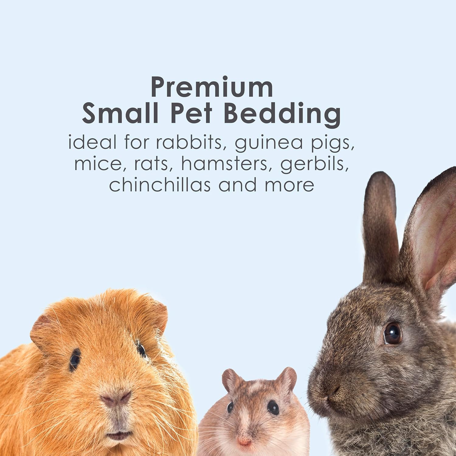 Kaytee Clean & Cozy White Paper Bedding, Made for Small Animals, 85 Liters