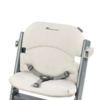 Bebeconfort Timba Evolutive Wooden High Chair, 6 Months-99 Years, Up to 110 kg, Baby High Chair, Removable Tray, Adjustable Seat & Footrest, 3-point Safety Harness, Fits Timba Baby, Natural Wood