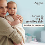 Aveeno Baby Daily Care Wipes Sensitive Skin Cleanse Gently And Efficiently Baby Essentials, White, Pack Of 12 (864 Wipes In Total)