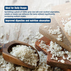 Seba Garden Grey Celtic Sea Salt 1kg Hand Harvested Grey Sea Salt Resealable Bag Contains Over 82 Essential Minerals