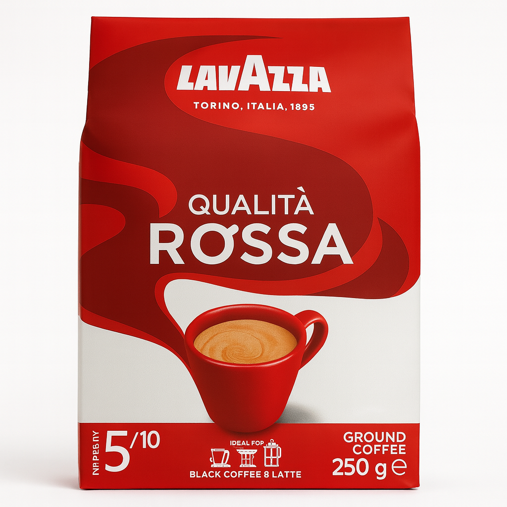Lavazza Quality Rossa Ground Coffee 250 g