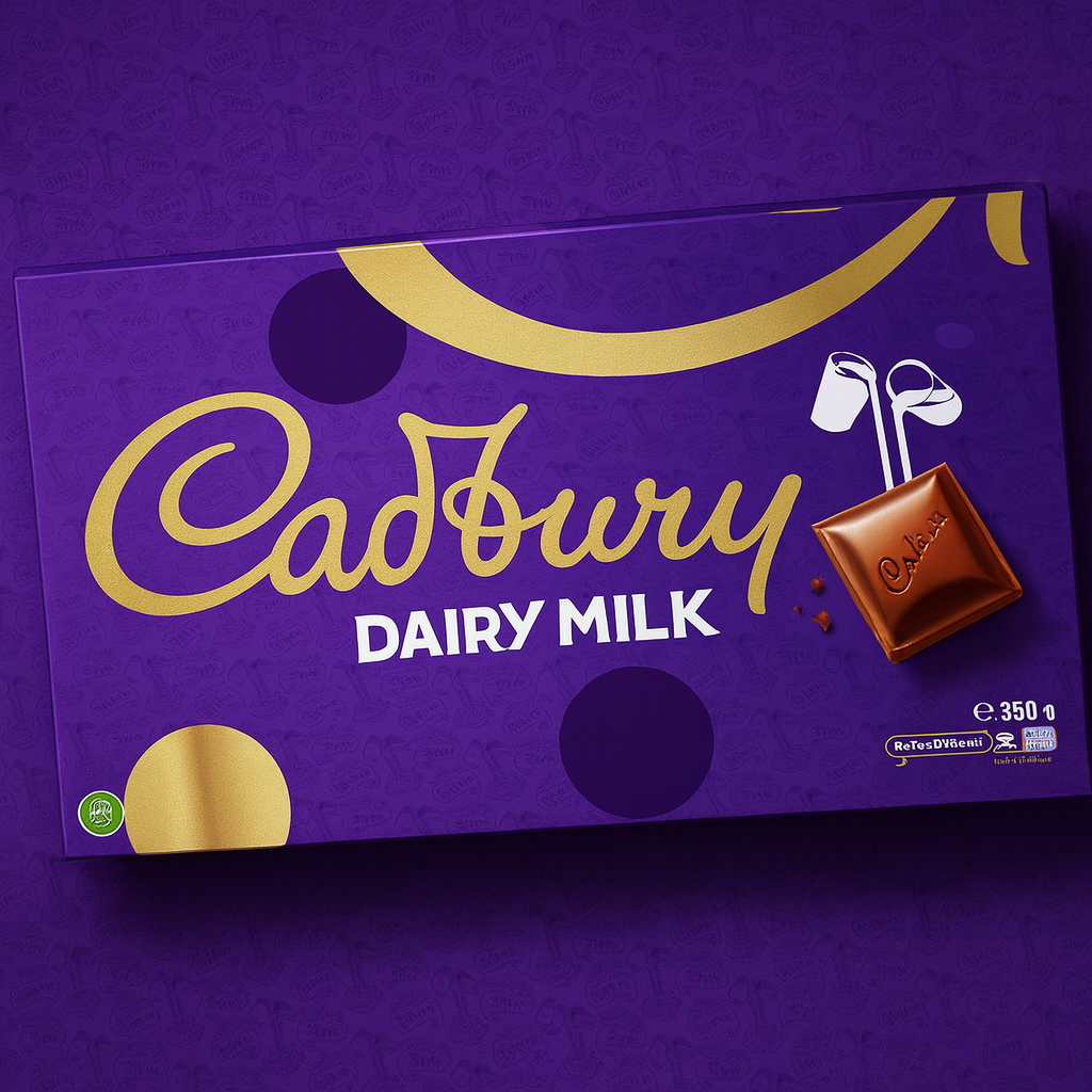 Cadbury Dairy Milk Chocolate Gift Bar, The Classic Creamy Taste, Perfect for Sharing, Extra-Large, 850 g (Pack of 1)