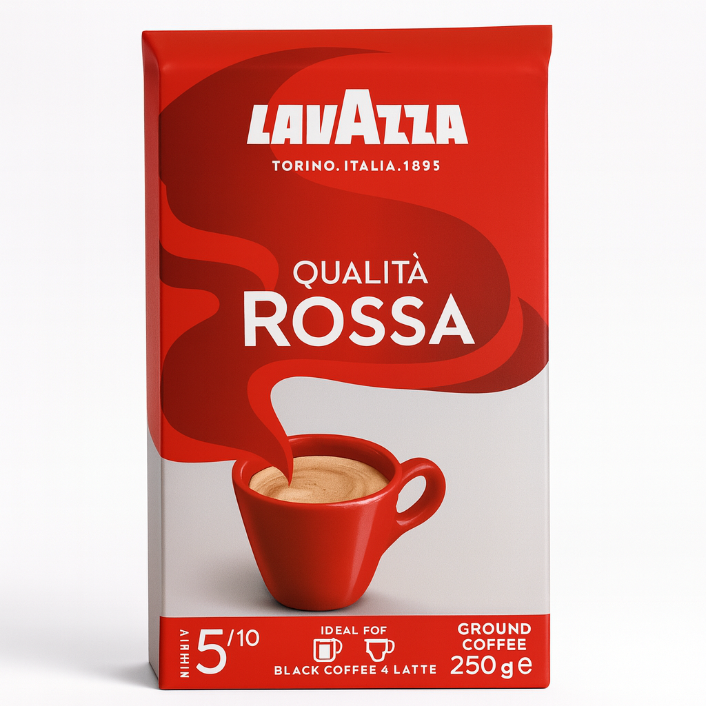 Lavazza Quality Rossa Ground Coffee 250 g
