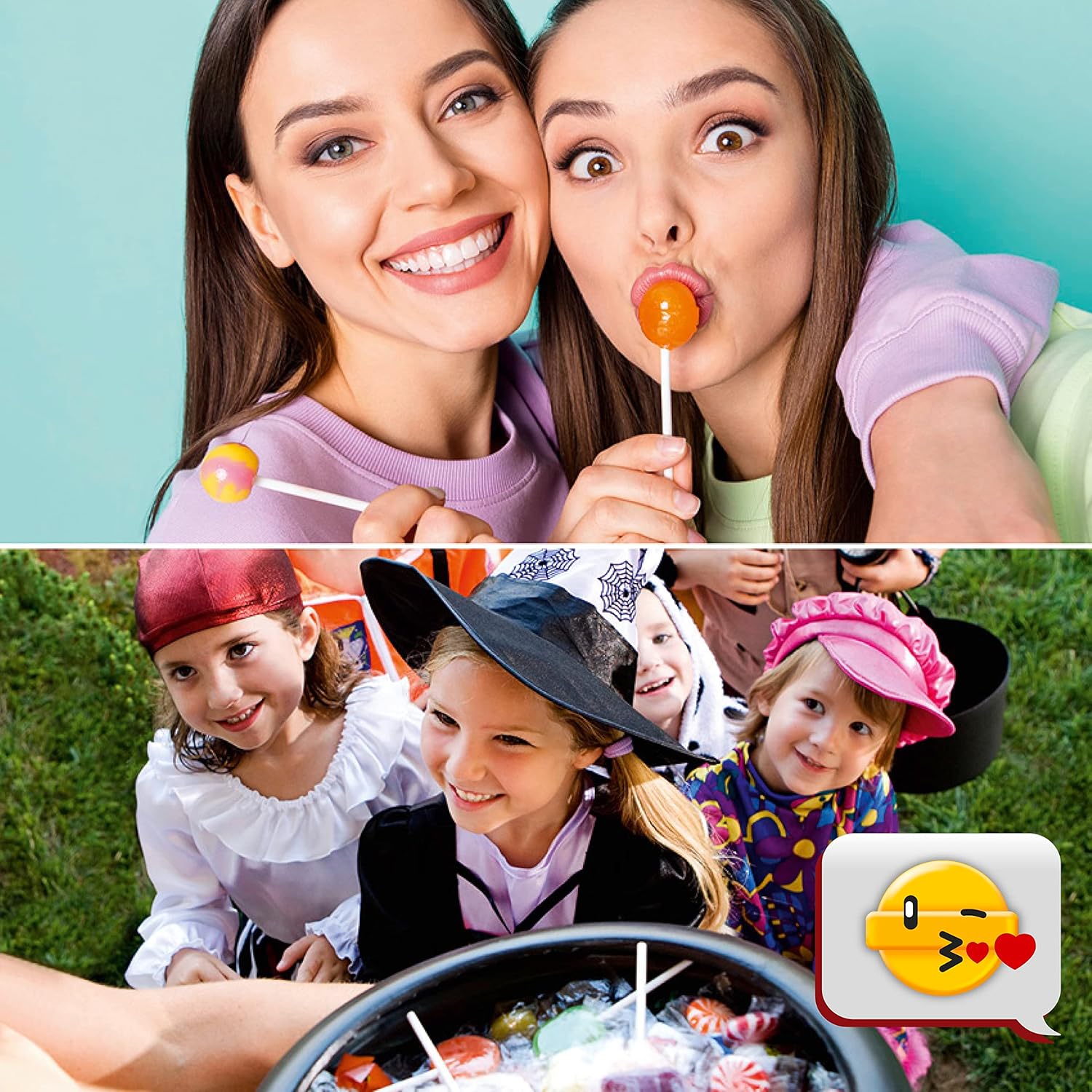 Chupa Chups The Best of Lollipop Bag Contains 120 Lollipops in 5 Flavours Cola, Strawberry, Cherry, Apple, Birthday Gift