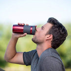 Contigo Byron Snapseal Travel Mug | Stainless Steel Thermal Mug | Vacuum Flask | Leakproof Tumbler | Coffee to Go Mug with BPA Free Easy-Clean Lid | Vivacious | 470 ml