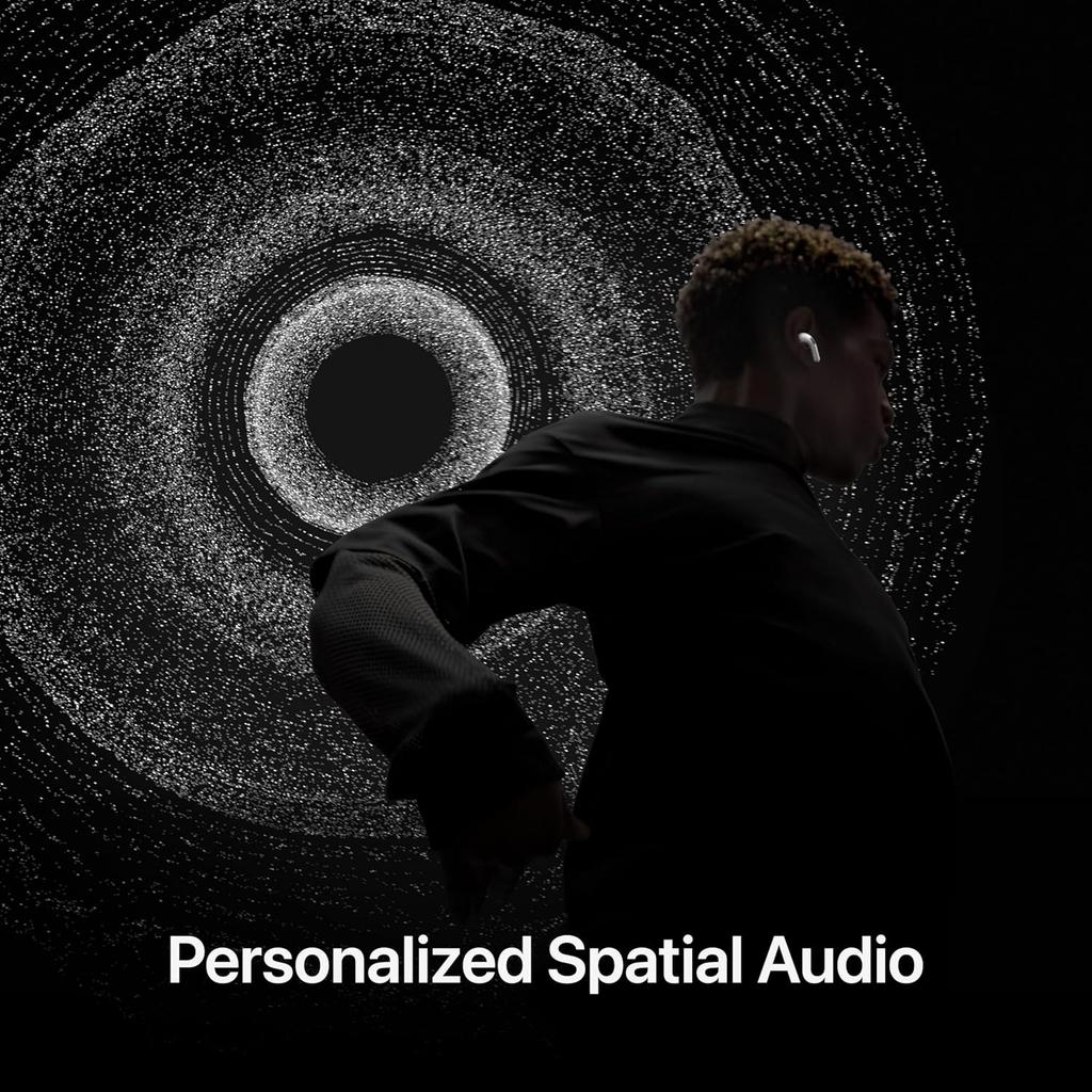 New Original Apple AirPods Pro 2 Wireless Earbuds, Bluetooth Headphones, Active Noise Cancellation, Transparency, Personalised Spatial Audio, High Fidelity Sound, H2 Chip, USB C Charging