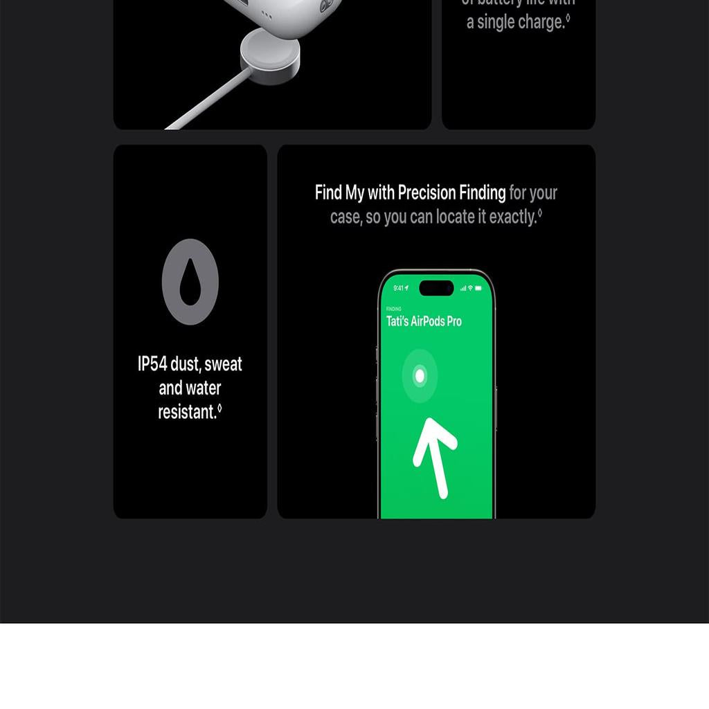 New Original Apple AirPods Pro 2 Wireless Earbuds, Bluetooth Headphones, Active Noise Cancellation, Transparency, Personalised Spatial Audio, High Fidelity Sound, H2 Chip, USB C Charging