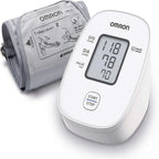 OMRON X2 Basic Automatic Upper Arm Blood Pressure Monitor for Home Use - Clinically Validated BP Monitor with Irregular Heartbeat Detection - BP Machine with BP Cuff 22-32 cm - Batteries Included